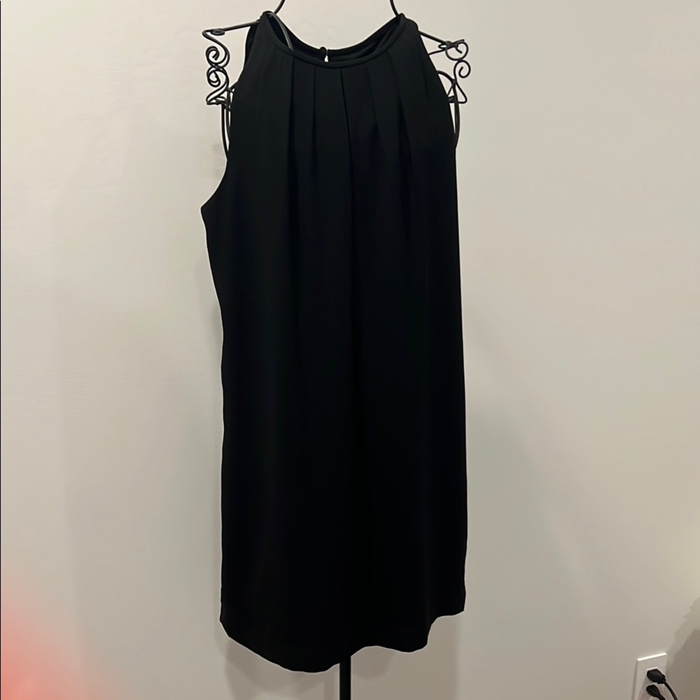 BCBGMaxAzria Black Sheath Mini Dress